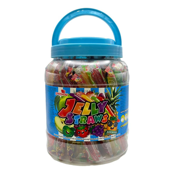 Jelly Straws Assorted 1400g